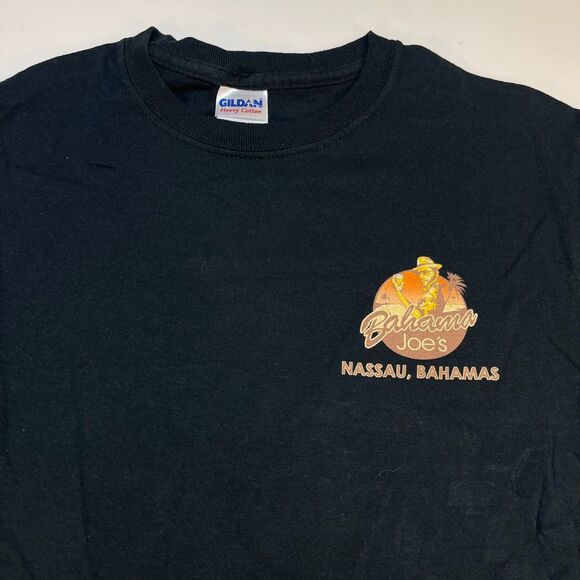 BAHAMA JOE'S Nassau Bahamas Beach Defunct Dive Bar T Shirt Sz Mens S - Picture 2 of 4